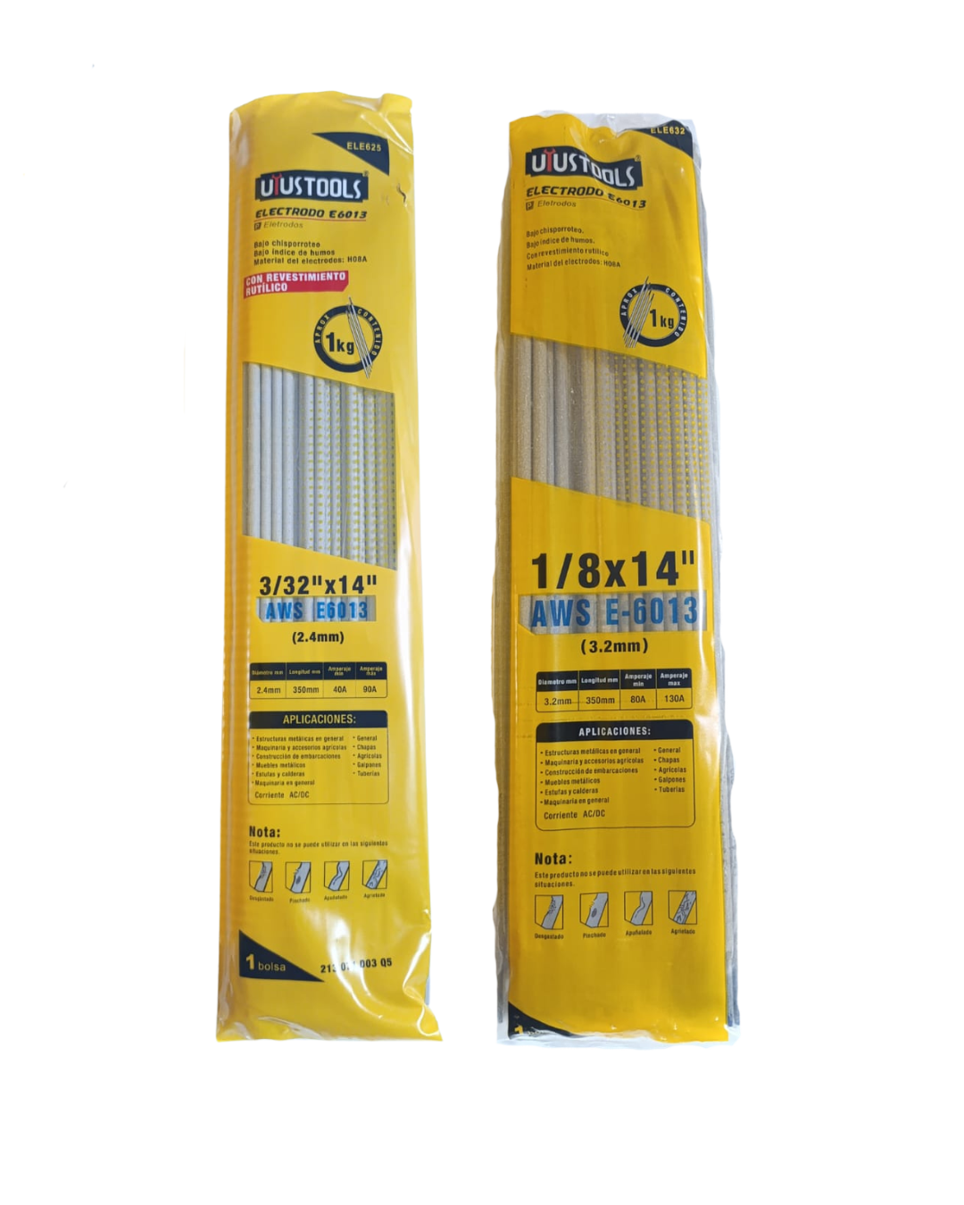 Electrodo E6013 1/8 x14 - 3/32 x14